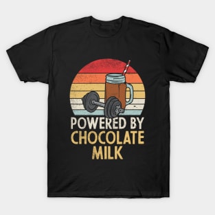 Powered By Chocolate Milk T-Shirt